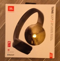 JBL Tune 520BT Bluetooth Wireless On-Ear Foldable Headphones Mic Black