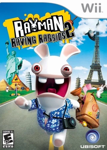 Rayman Raving Rabbids 2 - Nintendo  Wii Game