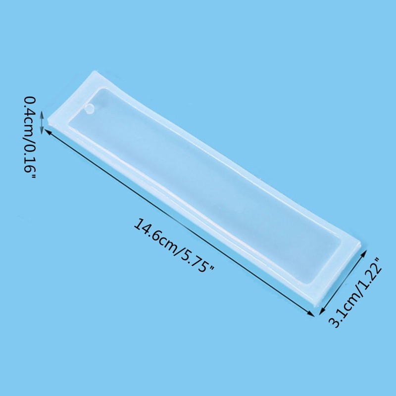 DIY Rectangle Silicone Mold for Epoxy Resin Crafts