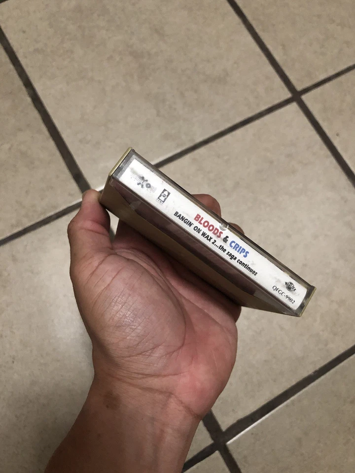  Bloods & Crips ‎– Bangin On Wax 2 Saga Continues RARE CALI RAP PUMP* '94  - Image 4 of 4