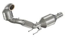 HJS Edelstahl OPF Downpipe VW Polo 6 GTI, Typ AW, Bj. 2018-2020