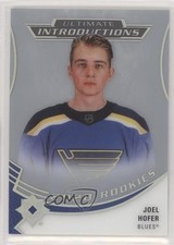 2020-21 Upper Deck Ultimate Collection Introductions Joel Hofer #UI-83 p0r