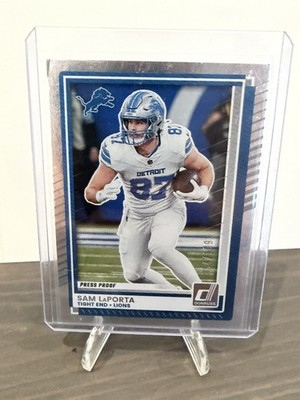 Panini 2025 Donruss Sam LaPorta Press Proof Silver Die-Cut #293 /199