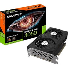 GIGABYTE NVIDIA Geforce RTX 4060 Windforce OC Graphics Card - 8GB GDDR6,