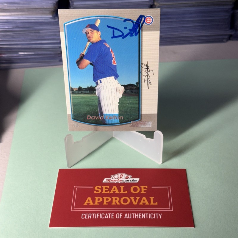 2000 Bowman #363 David Kelton HAND SIGNED AUTO