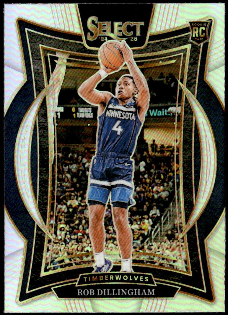 2024-25 Panini Select #84 Rob Dillingham Silver Prizm Rookie E1