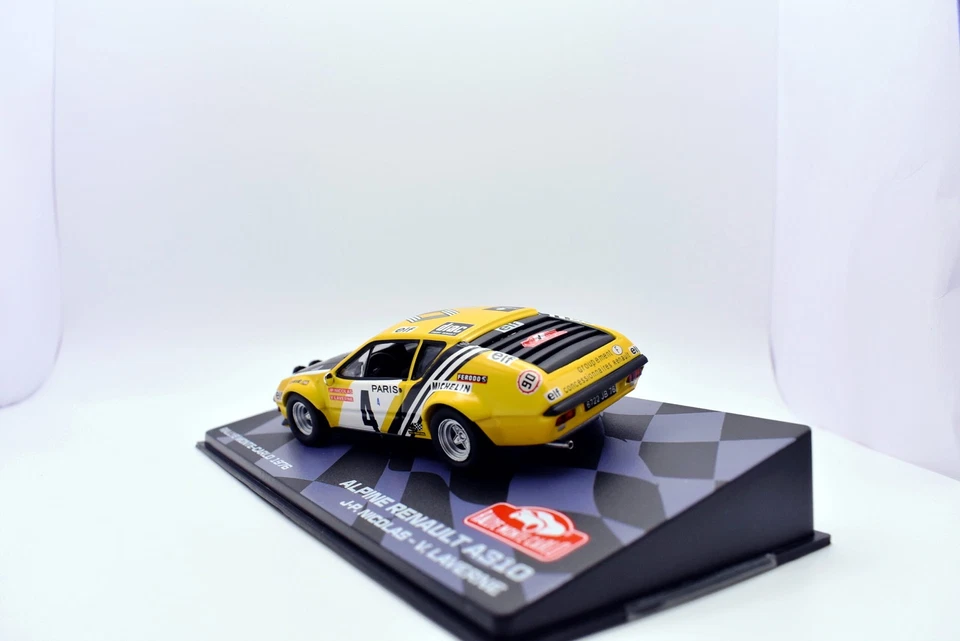 modellino auto rally scala 1:43 alpine renault A 310 HF collezione modellismo - Immagine 4 di 4