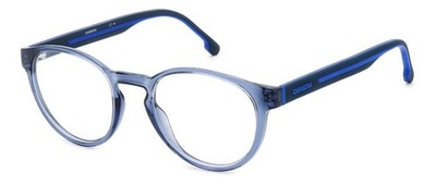NEW CARRERA CARRERA 8886 0PJP 00 TRANSPARENT BLUE 50MM AUTHENTIC EYEGLASSES