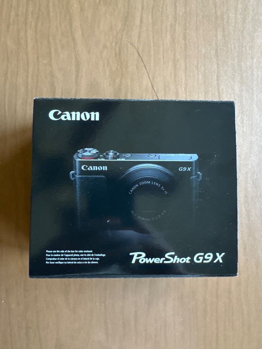 Canon PowerShot G9 X 20.2 MP Digital Camera - Black | eBay