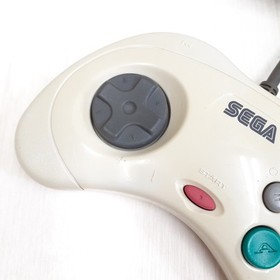 Japanese Sega Saturn White Console Bundle with 2 Controllers 6 Games & Memory