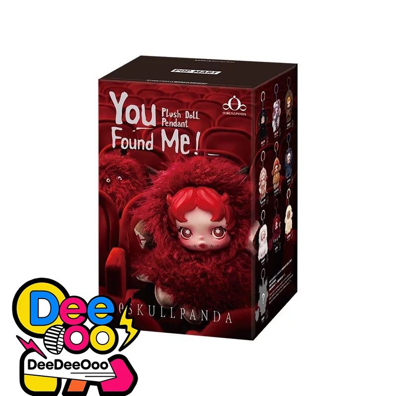 a*a様 SKULLPANDA✩︎⡱You Found Me!✩︎⡱Buddy Skullpanda You Found Me Series Plush Pendant Secret-Buddy