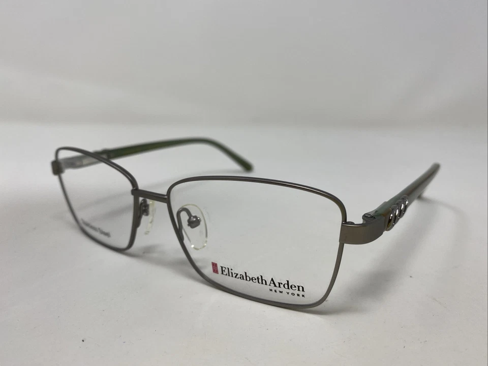 Elizabeth Arden EA 1164-3 52-14-135 Shiny Silver Full Rim Eyeglasses Frame QJ00 - Image 2 of 4