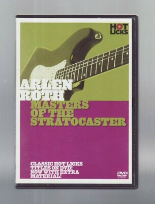 (DVD) Hot Licks: ARLEN ROTH - Masters Of The Stratocaster | eBay