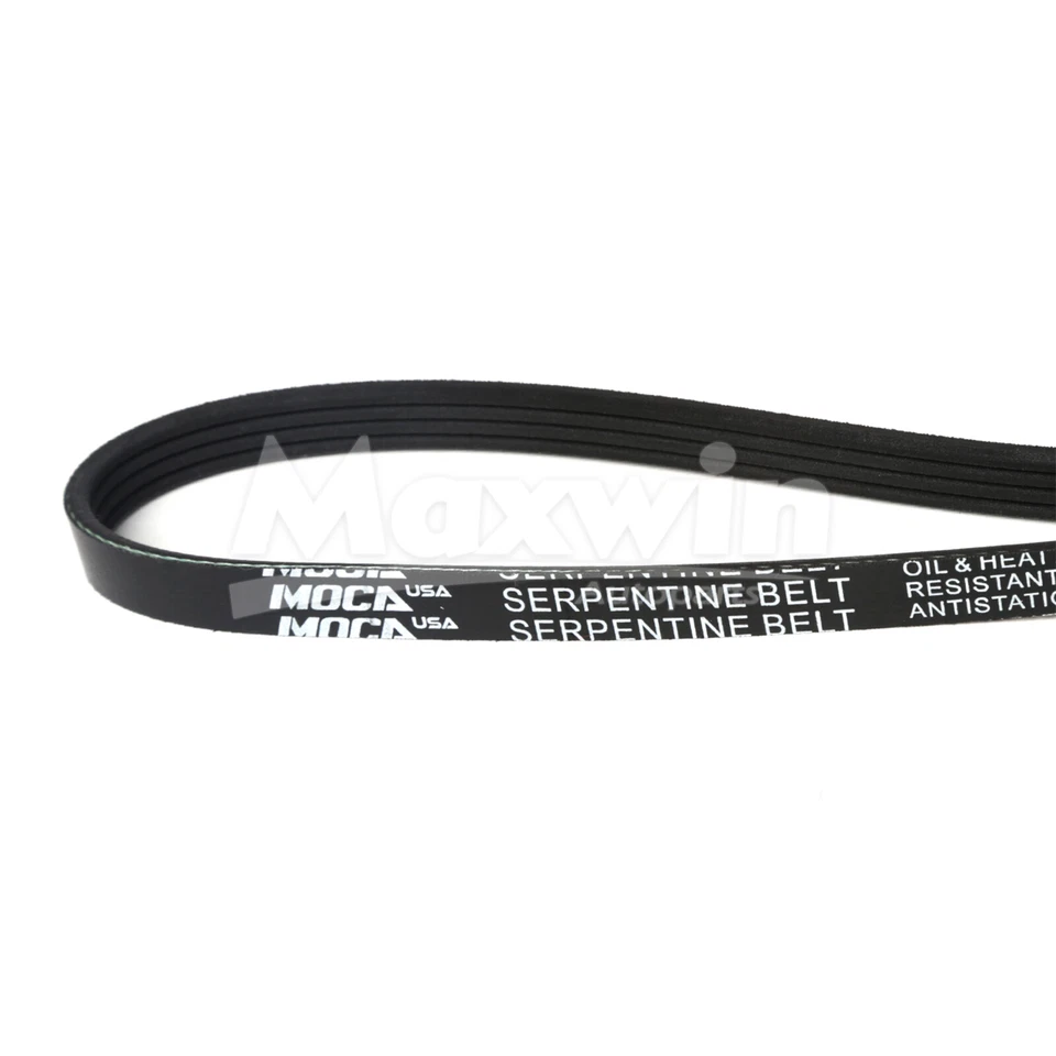 Se adapta a Chrysler PT Cruiser Dodge Neon 2004-2010 4PK1400 EPDM Serpentine Belt Foto 3 de 4