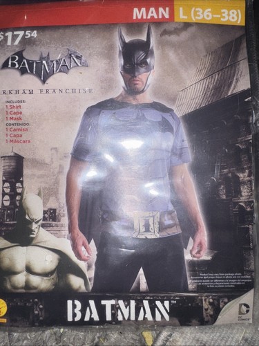 Batman Erwachsene Herren Kostüm Halloween XlMan L36-38 BB13 - Bild 1 von 3