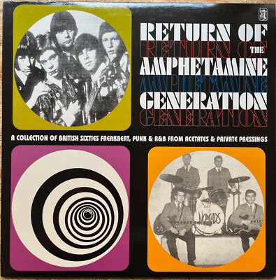 RETURN OF THE AMPHETAMINE GENERATION Compil UK 60s Freakbeat Garage Mod LP 33T