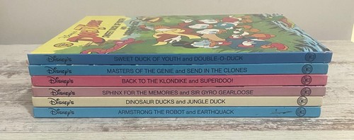 x6 Walt Disney's - Duck Tales - Hardback Books, Inventory - choose a book, used. - Foto 2 di 8