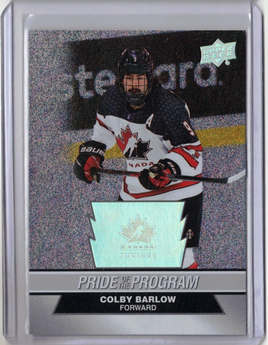 22/23 Team Canada Juniors Rookie Patterned Foilboard PICK LIST Complete Your Set - Picture 27 of 32