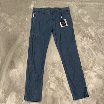 Impulso Italian Heritage Men s Blue Jeans. Travel Collection. Size 35x31 NWTs