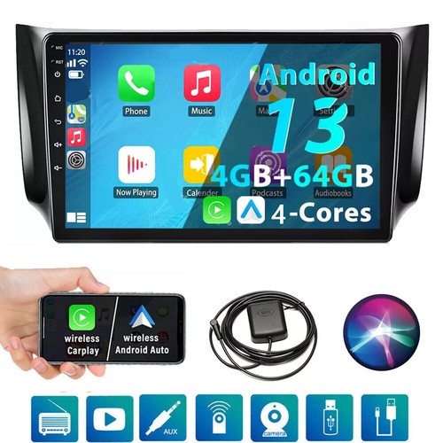 Android 13 10.1"For Nissan Sentra Sylphy 2012-2018 Car Stereo Radio GPS CarPlay