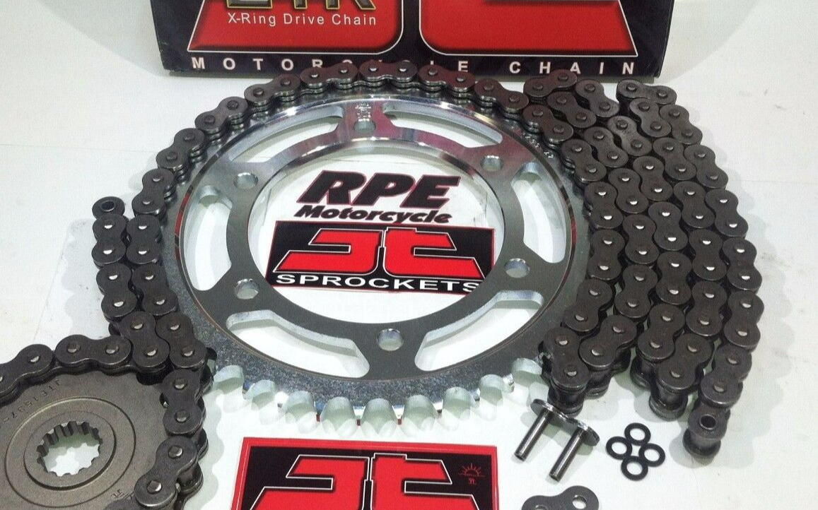 2014-2017 Yamaha FZ09 JT Z3 Silver 525 X-Ring OEM Chain and