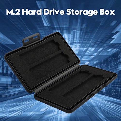 M2 Hard Drive ProtectionBox Solid State DriveBox Shockproof Waterproof PP Box S1 - Afbeelding 6 van 26