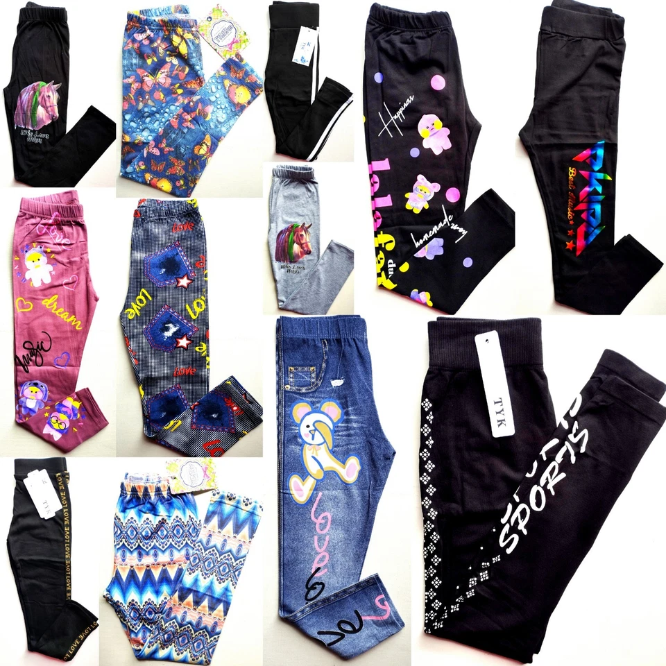 Mädchen Leggings    Jeggins  Hosen  98------176 - Bild 1 von 1
