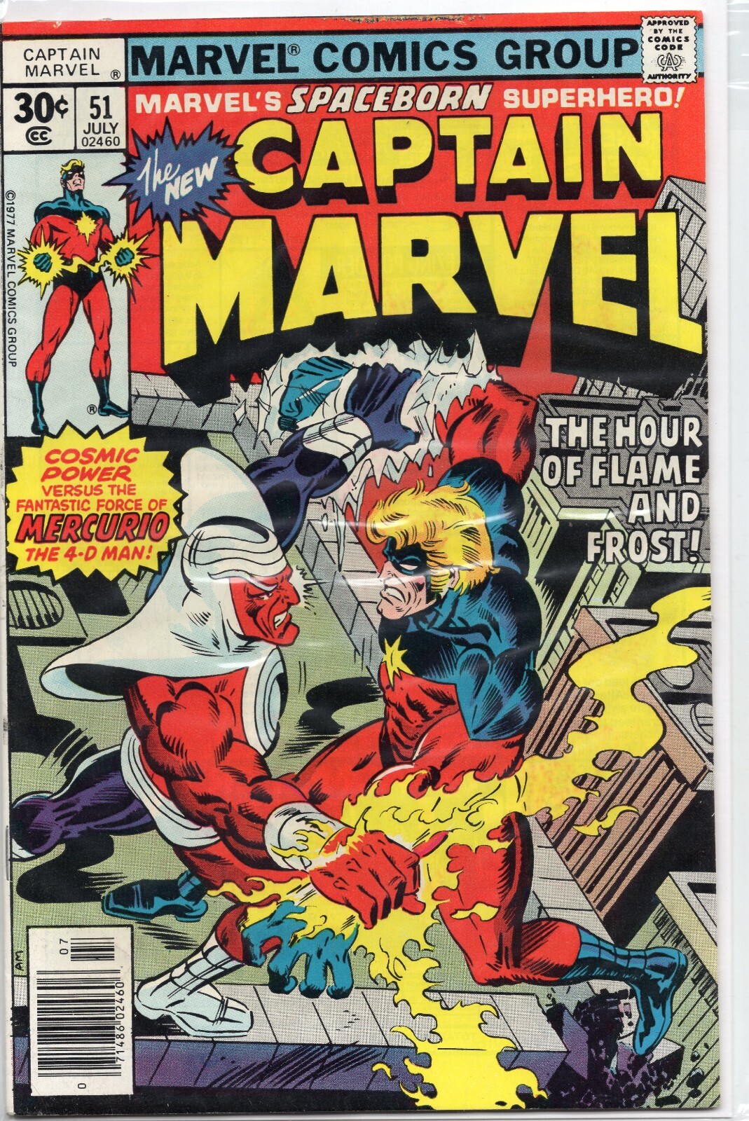 Captain Marvel issue # 51 July Marvel Comics Group 1977 | eBay