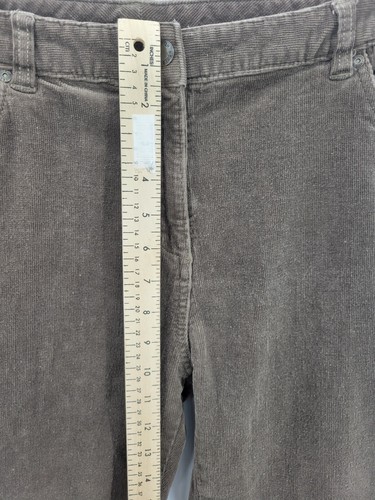 Woolrich Pants Womens 6 Brown Corduroy Straight Leg Outdoor Casal Pockets - Picture 6 of 8