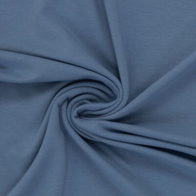 0,5m Maike FS25, rauchblau, 259, Sweat ungerauht (French Terry) (13,90 EUR/m)