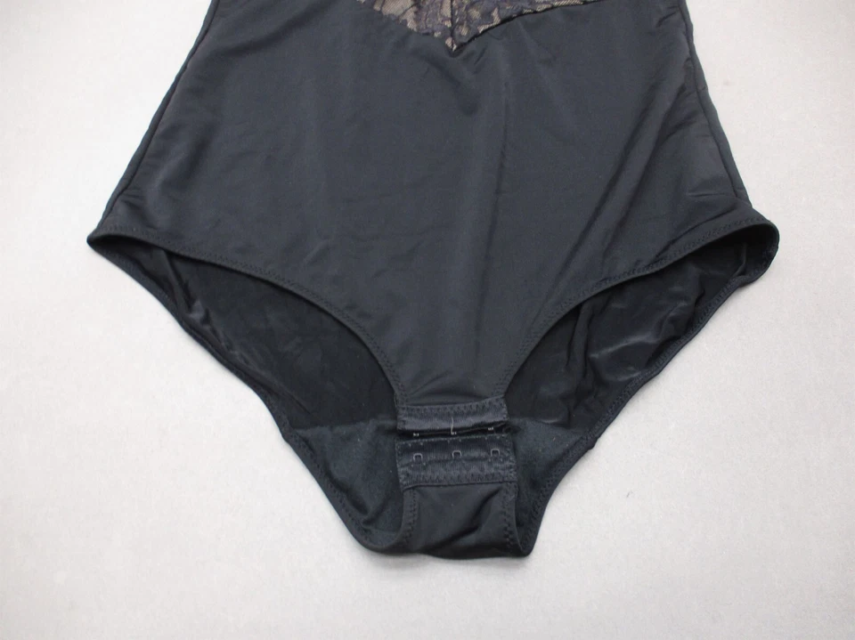 HEAVENLY SHAPEWEAR  Size 1X Womens Black Wireless Unlined Shaping Suit 8L - Image 3 of 4