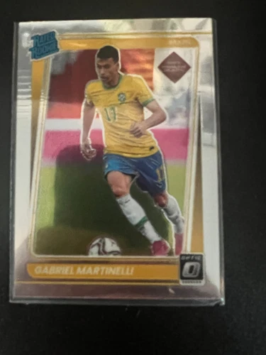 2021-22 Panini Donruss Optic Gabriel Martinelli Rookie Prizm Holo RC #182