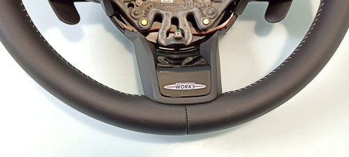BMW MINI OEM Sport steering wheel JCW 5A0C81 F54 F55 F56 F57 F60 LCI 8KM 3N74190 - Picture 3 of 9