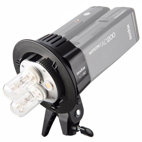 Godox AD-B2 Dual Power Twin Head to Install 2 Godox AD200 AD200Pro Pocket Flash - Picture 3 of 12