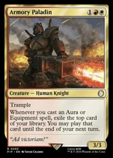 x1 Armory Paladin R MTG Universes Beyond: Fallout M/NM, English