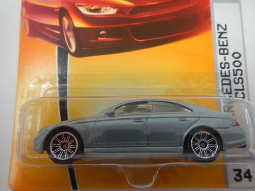 Matchbox VIP RIDES Mercedes Benz CLS 500 #34 Silver - Picture 2 of 4