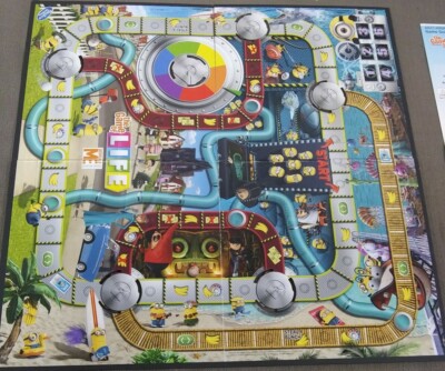 Despicable Me Minion The Game of Life Board Game With Original Box