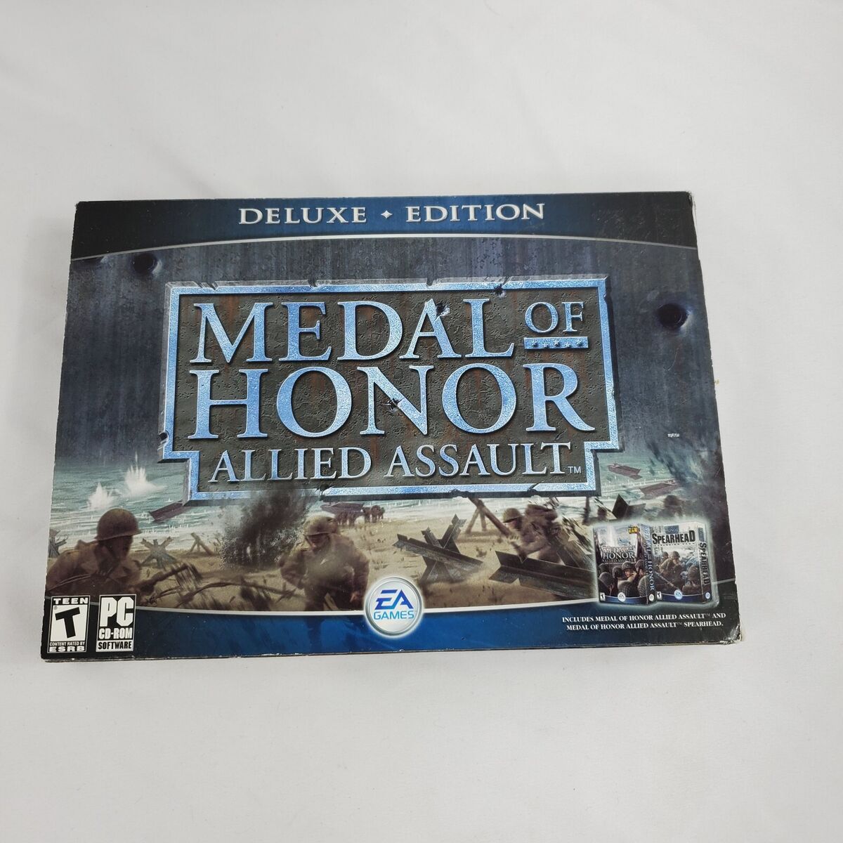 Medal of Honor: Allied Assault Deluxe Edition PC Big Box Medal of Honor: Allied Assault Deluxe Edition PC Big Box