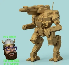 BZK-F3 Hollander  Alternate Mech Model For Battletech 6mm-10mm-15mm