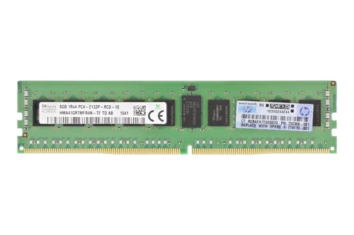 HP Hynix HMA41GR7MFR4N-TF 8GB 1Rx4 PC4-2133P-RC0-10 ECC Registered (RDIMM)