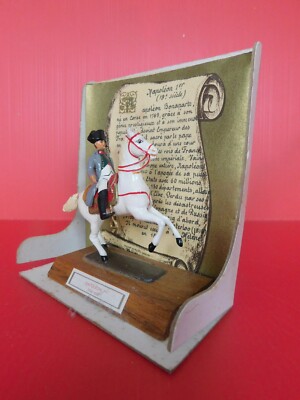 Cavalier 1er Empire – CBG Mignot – Soldat Plomb Peint – Échelle 1:32 (60mm)