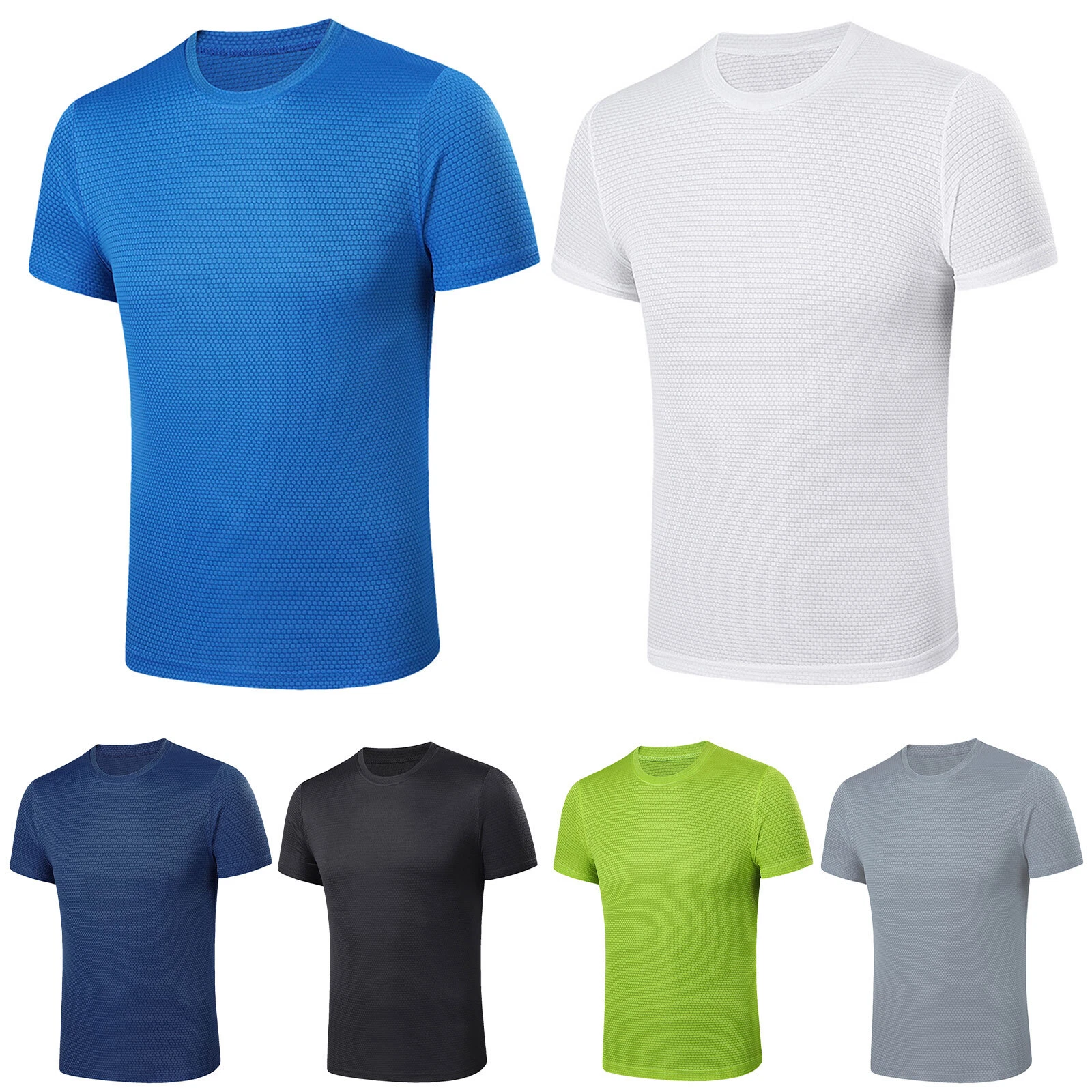 Mens Quick Dry T-shirt Moisture Wicking Athletic Shirts Running Workout Gym Tops
Opens in a new wind