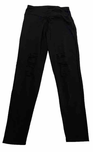 Black Cutout Knee Workout Leggings – Size S - 第 2/5 張圖片
