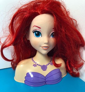 little mermaid styling head