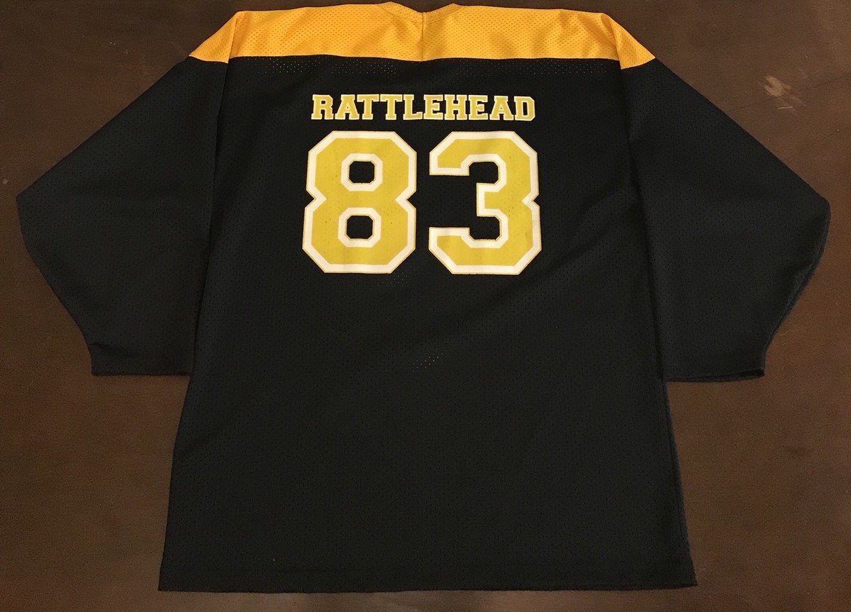 メガデス ホッケージャージ メガレア IMMACULATE XL Vintage Megadeth Rattlehead 83 Hockey Jersey