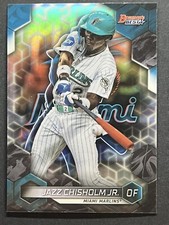 2023 Topps Bowman's Best Refractor 21 Jazz Chisholm Jr. - Miami Marlins
