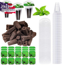 30 Set Hydroponic Seed Pods Kit, Square Growth Sponges Plant Seed Starter Pods K 1.18 per gallon