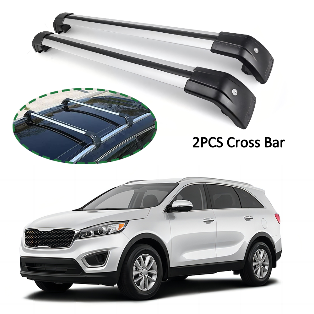 2PCS Cross Bar For Kia Sorento 2016-2020 Roof Rack Cargo Kayak - Main Image