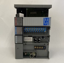 Allen Bradley SLC 500 1746-P1 Ser. A w/ 1746-A4 4-Slot Rack & 3 Processors