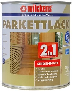 Wilckens 2in1 Parkettlack seidenmatt Farblos 2,5L